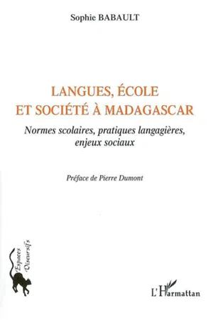 Langues, école et société à Madagascar