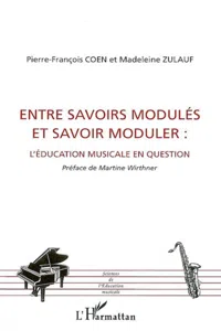 Entre savoirs modulés et savoir moduler_cover