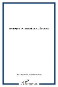 Musique interpréter l'écoute_cover