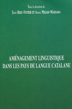 Aménagement linguistique dans les pays de langue catalane