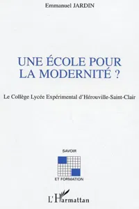 Une école pour la modernité ?_cover