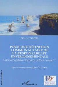 Pour une définition communautaire de la responsabilité environnementale_cover