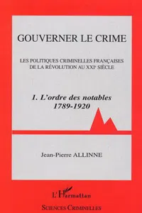 Gouverner le crime_cover