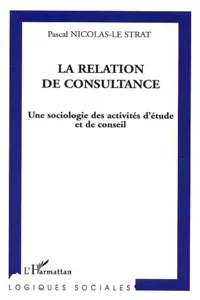 La relation de consultance_cover