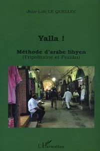 Yalla ! Méthode d'arabe libyen_cover