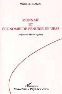 Monnaie et économie de pénurie en URSS_cover