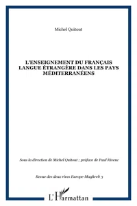 L'enseignement du français langue étrangère dans les pays méditerranéens_cover