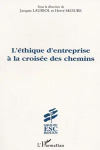 L'Éthique d'entreprise à la croisée des chemins_cover