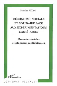 L'Économie sociale et solidaire face aux expérimentations monétaires_cover