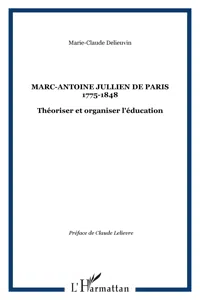 Marc-Antoine Jullien de Paris 1775-1848_cover