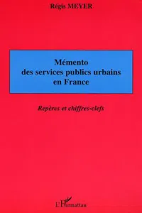 Mémento des services publics urbains en France_cover