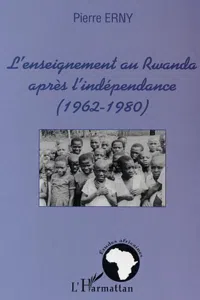 L'enseignement au Rwanda après l'indépendance_cover