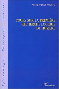 Cours sur la première recherche logique de Husserl_cover