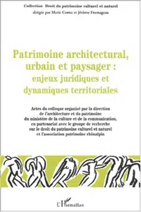 Patrimoine architectural, urbain et paysager_cover