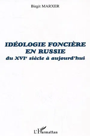 Idéologie foncière en Russie