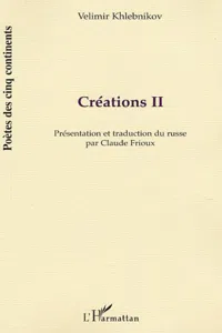 Créations II_cover