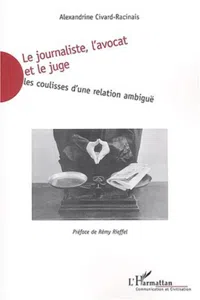 Le journaliste, l'avocat et le juge_cover