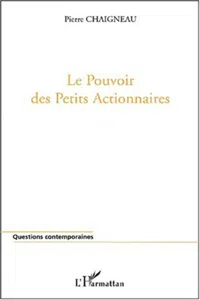 Le Pouvoir des petits actionnaires_cover