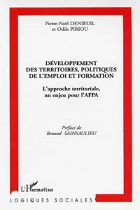 Développement des territoires, politiques de l'emploi et formation_cover