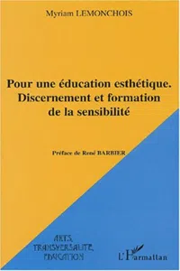 Pour une éducation esthétique_cover