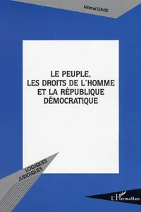 Le peuple, les Droits de l'Homme, et la République Démocratique_cover