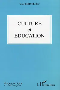 CULTURE ET EDUCATION_cover