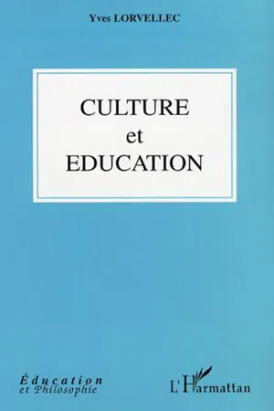 CULTURE ET EDUCATION