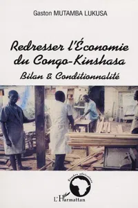 REDRESSER L' ECONOMIE DU CONGO-KINSHASA_cover