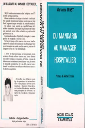 Du mandarin au manager hospitalier