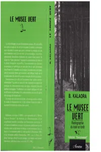 Le musée vert_cover