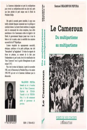 Le Cameroun : du multipartisme au multipartisme