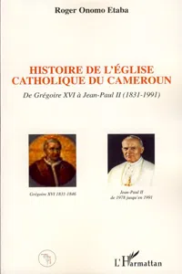 Histoire de l'Eglise catholique du Cameroun_cover