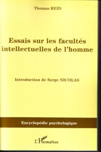 Essais sur les facultés intellectuelles de l'homme_cover