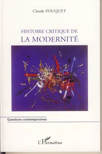 Histoire critique de la modernité_cover