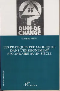 Les pratiques pédagogiques dans l'enseignement secondaire au_cover