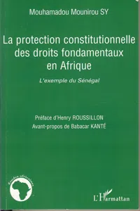 La protection constitutionnelle des droits fondamentaux en Afrique_cover