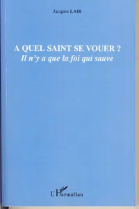 A quel saint se vouer ?_cover