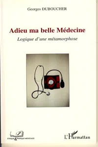 Adieu ma belle Médecine_cover