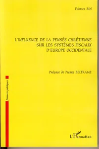 L'influence de la pensée chrétienne sur les systèmes fiscaux d'Europe occidentale_cover