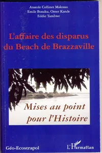 L'affaire des disparus du beach de Brazzaville_cover