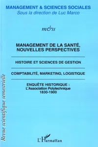 Management de la santé, nouvelles perspectives_cover