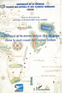 Ecriture et la construction des langues dans le sud-ouest de l'océan Indien_cover