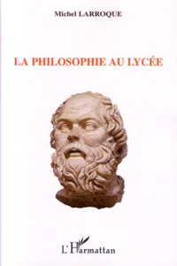 La philosophie au lycée_cover