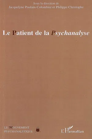 Le Patient de la Psychanalyse