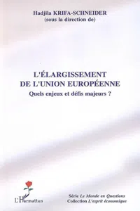 L'élargissement de l'Union européenne_cover