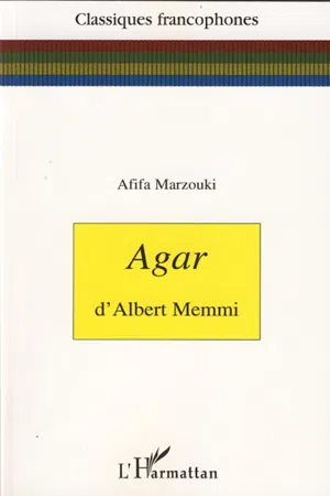 "Agar" d'Albert Memmi