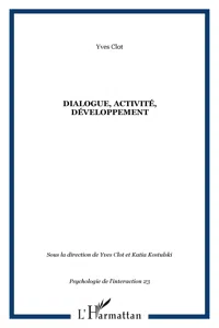 Dialogue, activité, développement_cover