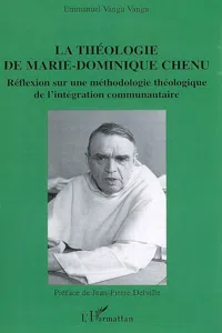 La théologie de Marie-Dominique Chenu_cover