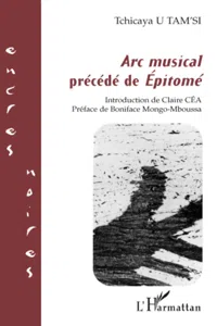 "Arc musical" précédé de "Epitomé"_cover