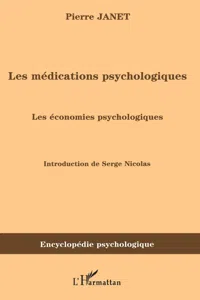 Les médications psychologiques vol. II_cover